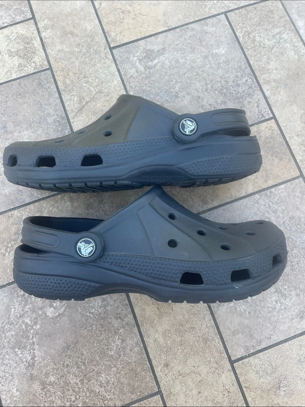 CROCS Classic Slip-On Sandals in Black - Picture 4 of 7